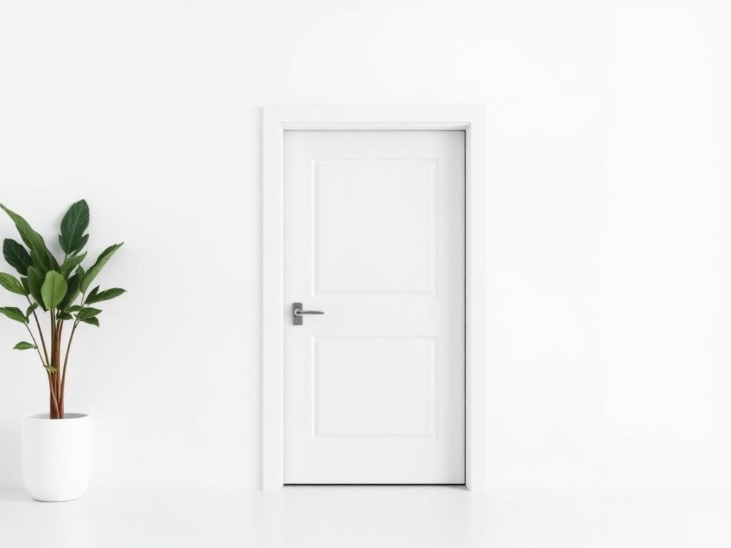 Plain Finish Steel Doors — Acodor manufacturer in India
